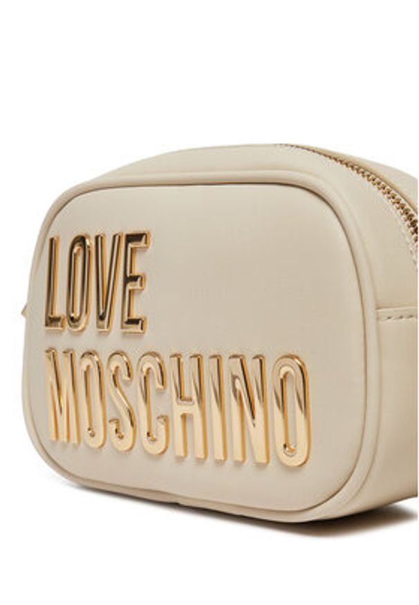 Love Moschino - LOVE MOSCHINO Torebka JC4026PP1MKD0110 Écru. Materiał: skórzane