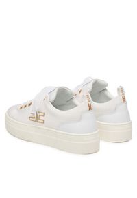 Elisabetta Franchi Sneakersy F4A9-E0528-1256 D Biały. Kolor: biały. Materiał: skóra #2