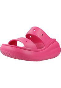 Crocs - Sandały CROCS CRUSH SANDAL Rose. Kolor: różowy. Materiał: guma. Sezon: lato