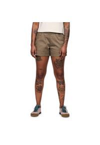 Szorty damskie Black Diamond Notion. Kolor: brązowy. Materiał: bawełna. Sport: wspinaczka #2