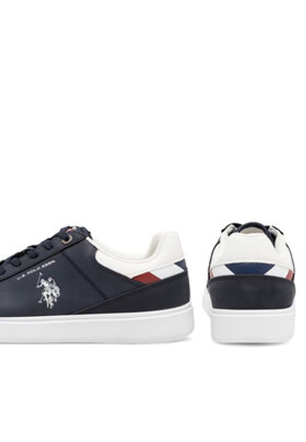U.S. Polo Assn. Sneakersy ROKKO001M/CY3 Granatowy. Kolor: niebieski. Materiał: syntetyk