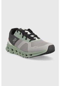 On Running - On-running buty do biegania Cloudrunner kolor zielony. Zapięcie: sznurówki. Kolor: zielony. Materiał: materiał, tworzywo sztuczne, włókno, guma. Szerokość cholewki: normalna. Sport: bieganie #3