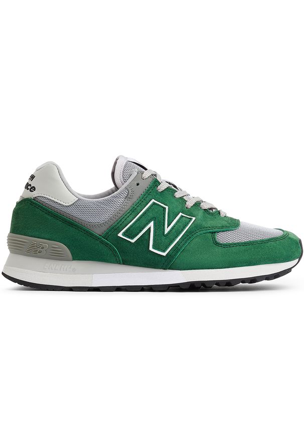 Buty męskie New Balance OU576GGK – zielone. Kolor: zielony. Materiał: skóra, materiał, syntetyk. Szerokość cholewki: normalna