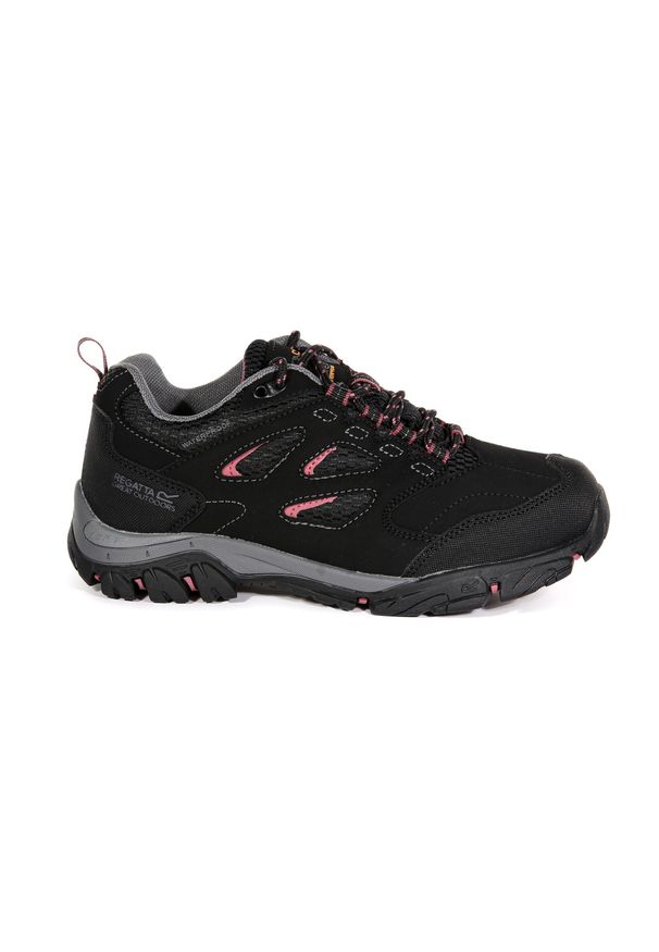 Buty trekkingowe damskie Holcombe IEP Low Regatta. Kolor: czarny, brązowy, zielony, wielokolorowy. Materiał: poliester. Styl: sportowy