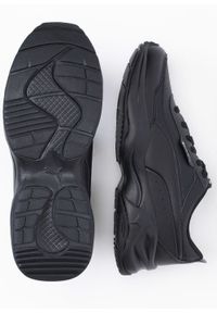 Puma - Sneakersy damskie czarne PUMA CILIA MODE. Kolor: czarny. Materiał: guma, skóra. Wzór: gładki. Sezon: lato #4