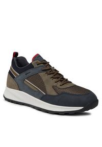 Geox Sneakersy U Terrestre U45EYA 014EK C0938 Khaki. Kolor: brązowy. Materiał: materiał #4