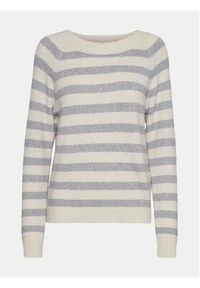 Vero Moda Sweter Doffy 10201022 Beżowy Regular Fit. Kolor: beżowy. Materiał: syntetyk #5