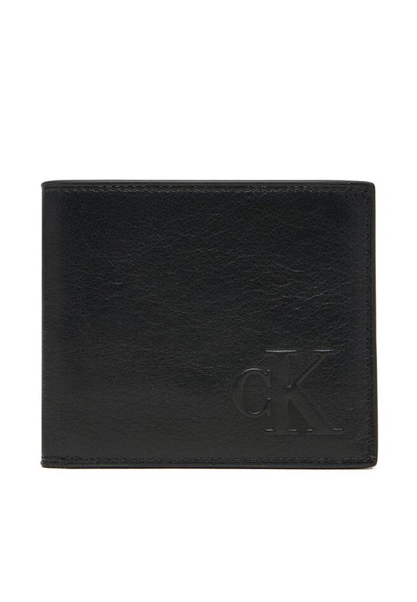 Duży Portfel Męski Calvin Klein. Kolor: czarny