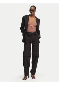 Patrizia Pepe Body 2I0143/A602-B885 Brązowy. Kolor: brązowy. Materiał: syntetyk #3