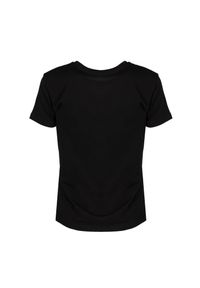 Guess T-Shirt "Jonette" | Q2RI03KAK91 | Kobieta | Czarny. Kolor: czarny. Materiał: bawełna. Wzór: nadruk. Styl: klasyczny, elegancki