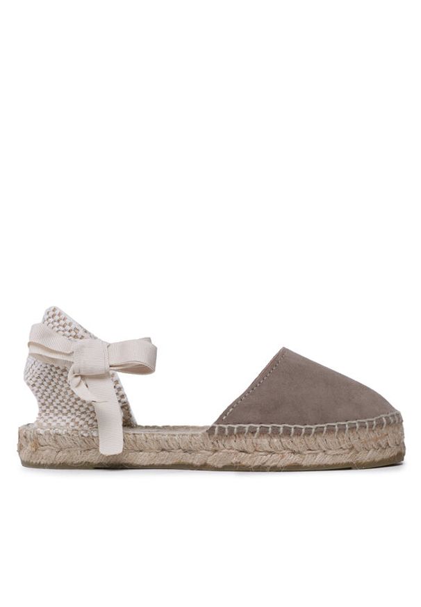 Manebi Espadryle Flat Valenciana Espadrilles K 1.9 P0 Brązowy. Kolor: brązowy. Materiał: skóra, zamsz