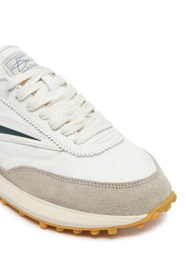 D.A.T.E. Sneakersy Athleta M421-AT-NY Biały. Kolor: biały. Materiał: skóra, zamsz