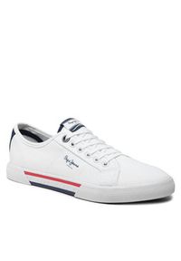 Pepe Jeans Tenisówki Brady Basic PMS30816 Biały. Kolor: biały. Materiał: materiał #6