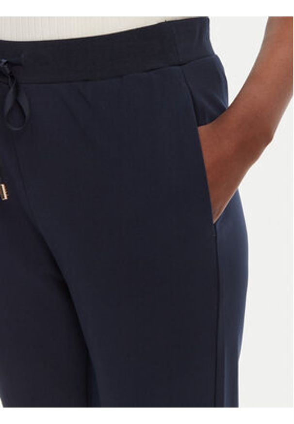 Liu Jo Sport Spodnie dresowe TA5303 J5942 Granatowy Regular Fit. Kolor: niebieski. Materiał: syntetyk