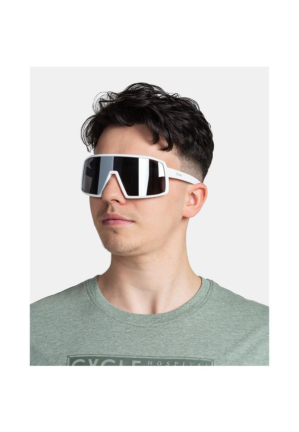 Okulary przeciwsłoneczne unisex Kilpi PEERS-U. Kolor: biały, szary, wielokolorowy