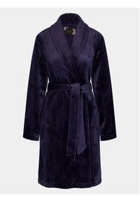 Triumph Szlafrok Robes Fleece Robe 01 10216526 Granatowy. Kolor: niebieski. Materiał: syntetyk
