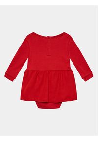 Guess Sukienka codzienna S3BG02 KA6W0 Czerwony Regular Fit. Okazja: na co dzień. Kolor: czerwony. Materiał: bawełna. Typ sukienki: proste. Styl: casual #2