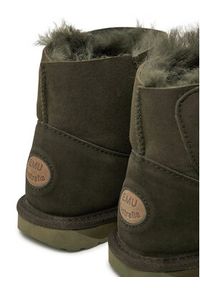 EMU Australia Śniegowce Piction W13141 Zielony. Kolor: zielony. Materiał: skóra #5
