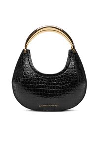 Elisabetta Franchi Torebka BS-29A-56E2-V440 Czarny. Kolor: czarny. Materiał: skórzane