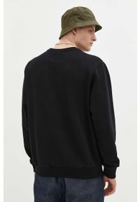Vans bluza bawełniana męska kolor czarny z nadrukiem. Kolor: czarny. Materiał: bawełna. Długość rękawa: długi rękaw. Długość: długie. Wzór: nadruk. Styl: klasyczny #5