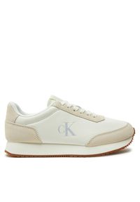 Sneakersy Calvin Klein Jeans. Kolor: biały