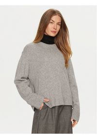 Herskind Sweter Doofa 5335974 Szary Regular Fit. Kolor: szary. Materiał: wełna #1