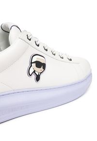 Karl Lagerfeld - KARL LAGERFELD Sneakersy KL62530N Biały. Kolor: biały. Materiał: skóra #3