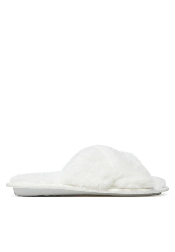 Kapcie DeeZee. Kolor: biały