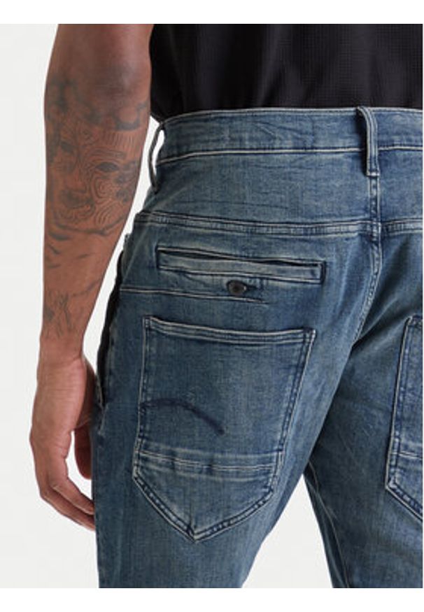 G-Star RAW - G-Star Raw Jeansy D-Staq 3D D05385-D634 Niebieski Slim Fit. Kolor: niebieski