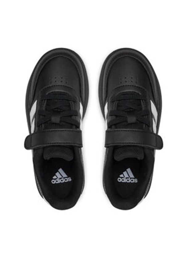 Adidas - adidas Sneakersy Breaknet 2.0 El C IE3793 Czarny. Kolor: czarny. Materiał: skóra