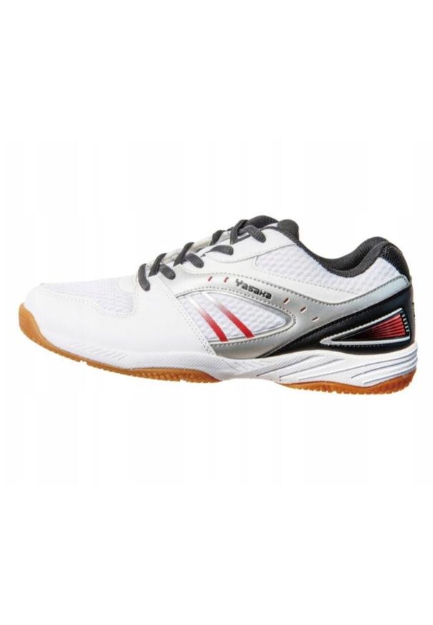 YASAKA - Buty do tenisa stołowego Yasaka Jet Impact Neo Białe. Kolor: biały. Sport: tenis