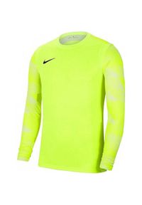 Bluza bramkarska dla dzieci Nike Dry Park IV JSY LS GK Junior limonkowa. Kolor: zielony