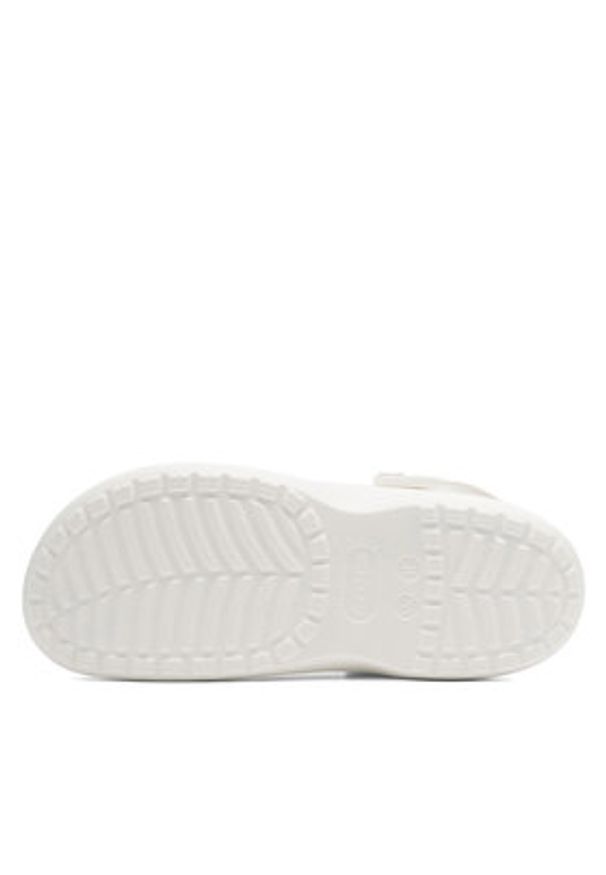 Crocs Klapki C-BAYA PLATFORM CLOG 208186-100 Biały. Kolor: biały. Materiał: syntetyk, materiał. Obcas: na platformie