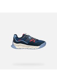 Geox - Buty GEOX J FLEXYPER PRO BOY Niebieski. Okazja: na co dzień. Kolor: niebieski. Materiał: syntetyk, tkanina