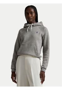 Polo Ralph Lauren Bluza Prl Shrknhd 211943007004 Szary Regular Fit. Typ kołnierza: polo. Kolor: szary. Materiał: bawełna