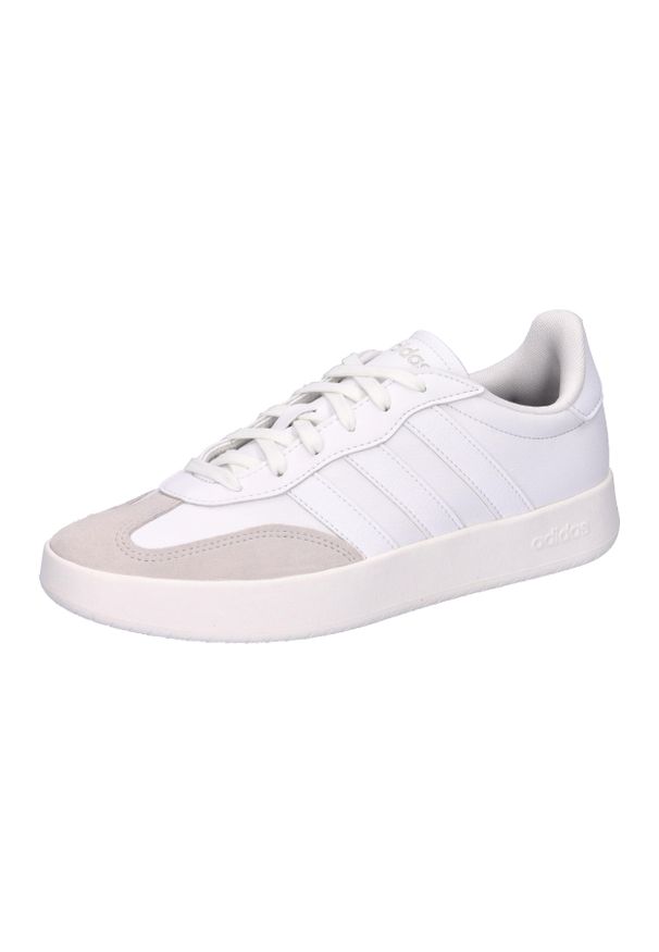 Adidas - Buty adidas Barreda Wielokolorowe Lifestyle. Okazja: na co dzień. Kolor: biały, wielokolorowy. Materiał: zamsz, skóra, syntetyk