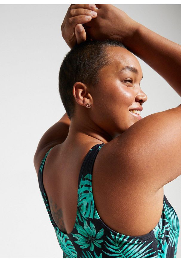 bonprix - Kostium kąpielowy. Kolor: czarny