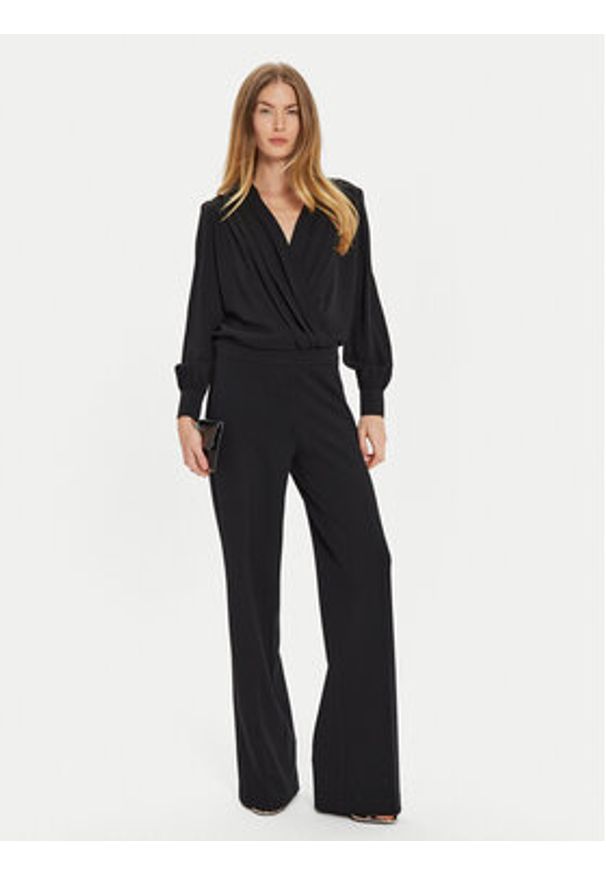 Joseph Ribkoff Spodnie materiałowe 233787 Czarny Wide Leg. Kolor: czarny. Materiał: syntetyk