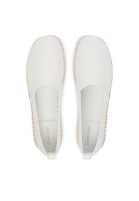 Calvin Klein Espadryle Oblique Espadrille Canvas HW0HW02931 Biały. Kolor: biały. Materiał: materiał #6