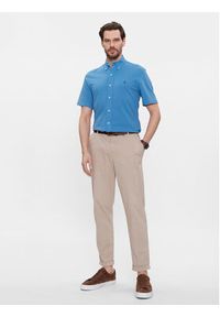 Polo Ralph Lauren Koszula 710798291016 Niebieski Slim Fit. Typ kołnierza: polo. Kolor: niebieski. Materiał: bawełna #2
