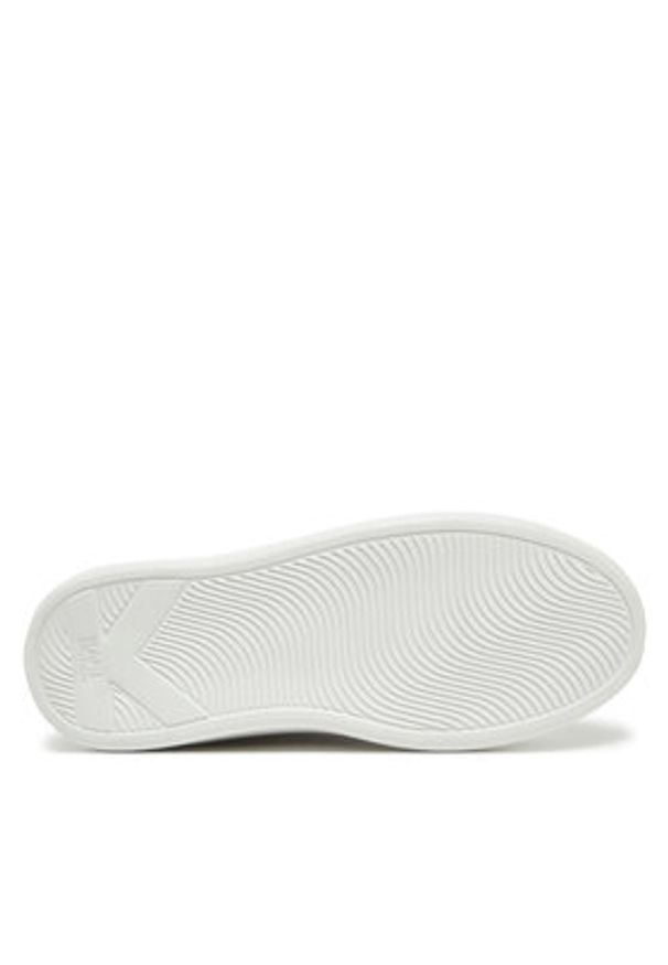 Karl Lagerfeld - KARL LAGERFELD Sneakersy Kapri KL62539M Biały. Kolor: biały. Materiał: skóra