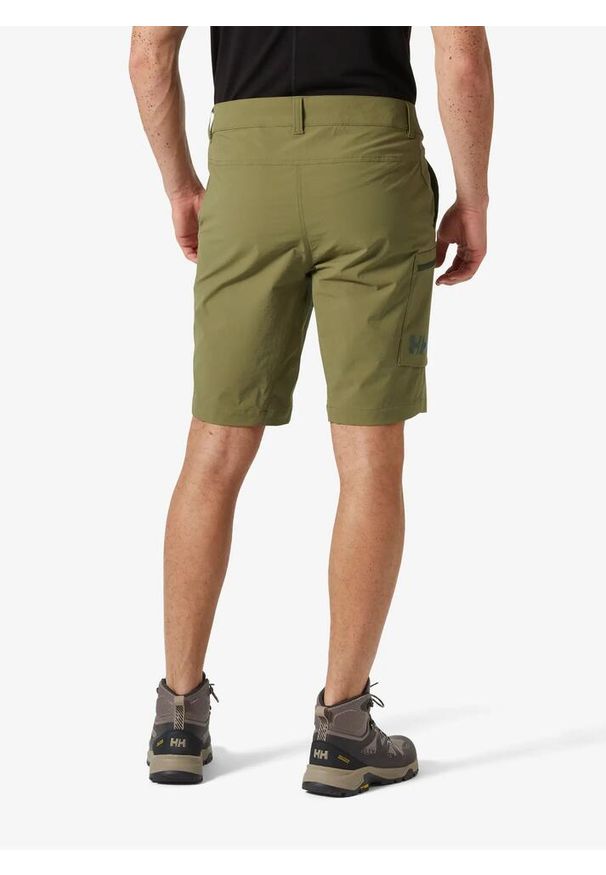 Spodenki turystyczne męskie Helly Hansen Brono Softshell Shorts. Kolor: zielony. Materiał: softshell