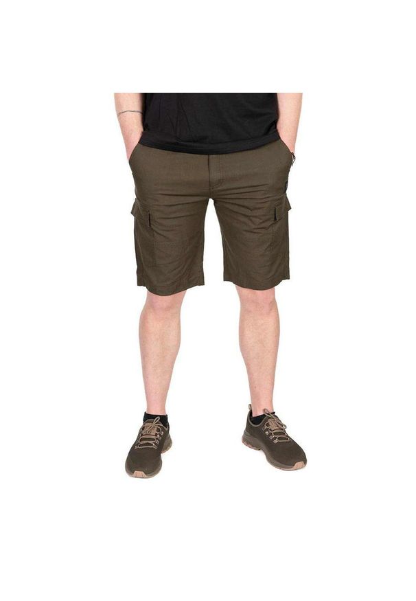 FOX - Spodenki Szorty Wędkarskie Fox Lw Khaki Combat Shorts. Kolor: wielokolorowy. Długość: krótkie. Sezon: lato