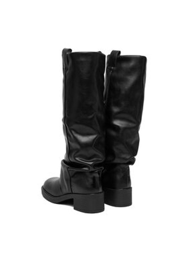 DeeZee Kozaki CEO-HY96158-20 Czarny. Kolor: czarny. Materiał: syntetyk, materiał