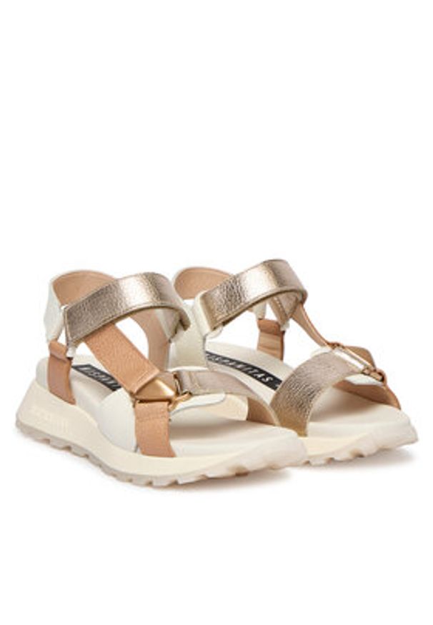 Hispanitas Sandały CHV264807 C001 Beżowy. Kolor: beżowy. Materiał: skóra