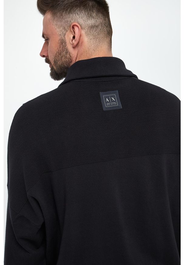 Armani Exchange - Sweter męski wełniany ARMANI EXCHANGE. Materiał: wełna