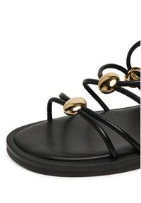 Badura Sandały AZALEA-SLT2357-6 Czarny. Kolor: czarny. Materiał: skóra #6