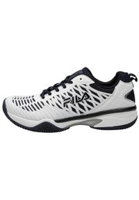 Buty tenisowe męskie Fila Vicente Man. Kolor: szary, biały, wielokolorowy. Sport: tenis #1