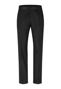 BOSS - Boss Spodnie garniturowe H-Genius 50485347 Czarny Regular Fit. Kolor: czarny. Materiał: wełna #4