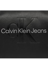 Calvin Klein Jeans Torebka Sculpted Shoulderbag22 Mono K60K611549 Czarny. Kolor: czarny. Materiał: skórzane #4
